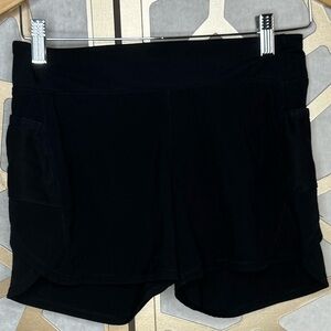 Athleta Girl Black Shorts Size XL 14